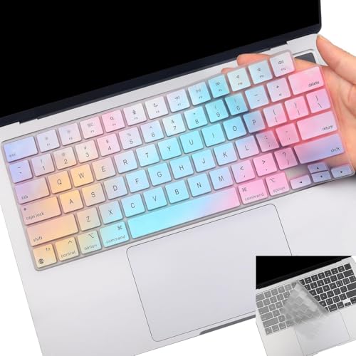 2 Pack Keyboard Cover for MacBook Pro 16' 14' M5-M1 Pro/Max...