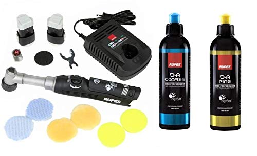 bbnmore Rupes iBrid Nano Long Neck Battery Polisher W/DA COMPONDS & 6 Pads bbnmore Rupes iBrid Nano Long Neck Battery Polisher W/DA COMPONDS & 6 Pads