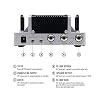 Hotone Nano Legacy British Invasion 5-Watt Compact Guitar Amp Head with 3-Band EQ