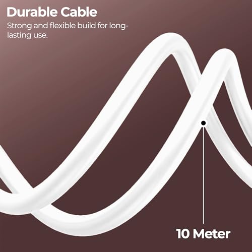 Image of Zebronics Cat 6 Ethernet Cable, 10 Gbps, 1.5 Meter, UTP, RJ45 LAN Cable, for Routers, POE Switch, IP Phones, PC & Laptops (PC4PCAT6, 1.5M)