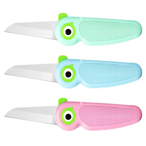 3 Pièces Portable Éplucheur Fruits, Eplucheur Legumes en Acier Inoxydable, Éplucheur Multifonction en Acier Inoxydable, pour Éplucher et Déchiqueter Les Fruits et Légumeset