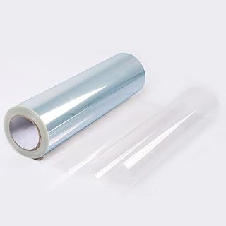 Electrostatic Absorption Tabletop&Countertop Protective Film 17.3inch*16.4FT Transparent No Glue Removable Contact Paper Oil-Proof for Horizontal Smooth Surface Protector Smooth Furniture Surface