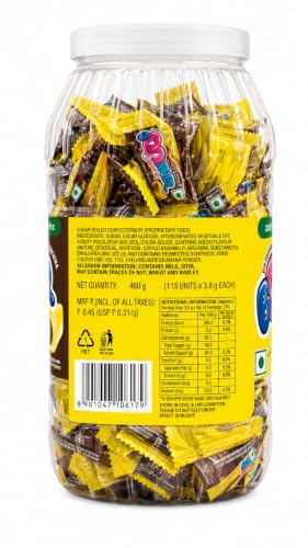 Image of Wrigley's Boomer Duet, Banana (150 Pieces) - Banana, 600 G