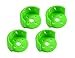 Produktbild Junsi 6PCS Green Motor Guard Protector Schutzer Cap for QAV250 FPV Quadcopter 2204 Series Motor