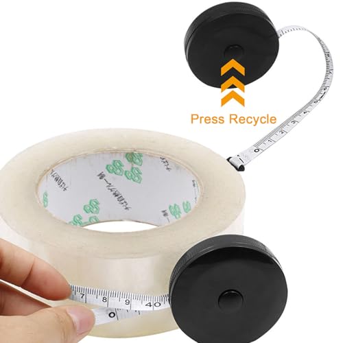 2 Stück PVC Goniometer Physiotherapie und Maßband Körpermaß Klein Maßband für Schneider 60 Inch 150 cm Weiß,Transparente 360° Drehung Protraktor Physiotherapie Winkelmesser,Goniometer Physiotherapie