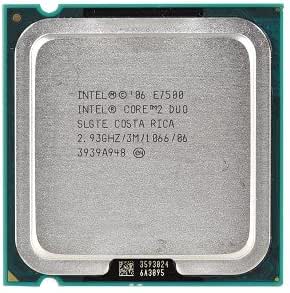 Amazon.com: Intel Core 2 Duo E7500 2.93GHz 1066MHz 3MB Socket 775 Dual ...