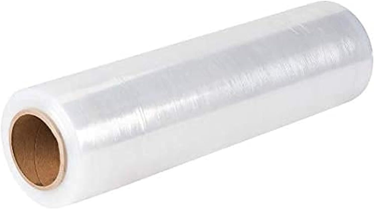 AQSON Clear Stretch Film Wrap Film for Moving, Shipping, Packing Furniture, Boxes, Pallet Wrapping, Heavy Duty Shrink Wrap, Durable Self-Adhering Cling Wrap, Multipurpose Shrink Film PACK OF TWO