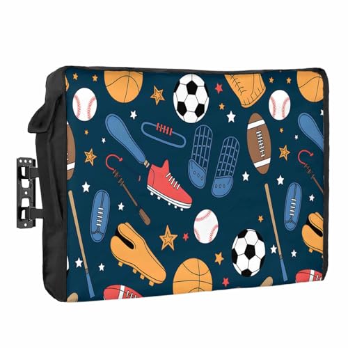 Hijpoxlsep Outdoor TV Cover for Outside, Sports Theme