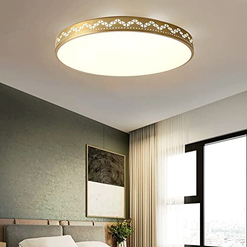 Lámpara de techo led minimalista para salones y dormitorios con luz regulable de 3 tonos 3