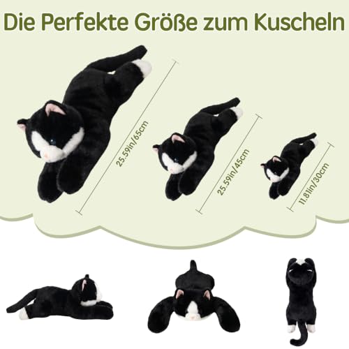 Kaelorae Panda Gewichtetes Plüschtier Kuscheltier, kuscheliges Stofftier für Erwachsene Kinder… – Ansicht 2