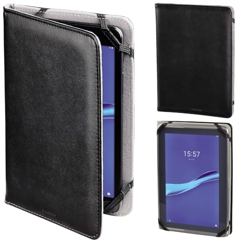 Hama 216425 Tablet Tasche Universal für Display Größe 24,4 cm (9,6 Zoll), 24,6 cm (9,7 Zoll), 25,4 cm (10 Zoll), schwarz