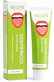 GELDIS Dentifricio Denti Professionale - Remineralizzante per Denti Sensibili, Azione Anticarie, 100% Vegan, 100% Riciclabile, 100 ml