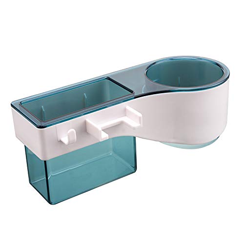 Wandregal Badezimmer Regal, ohne Bohren, Wand-Montierte Haartrockner Halter Küche Regal Lagerung Zahnbürste Rasierer Halter Zahnpasta