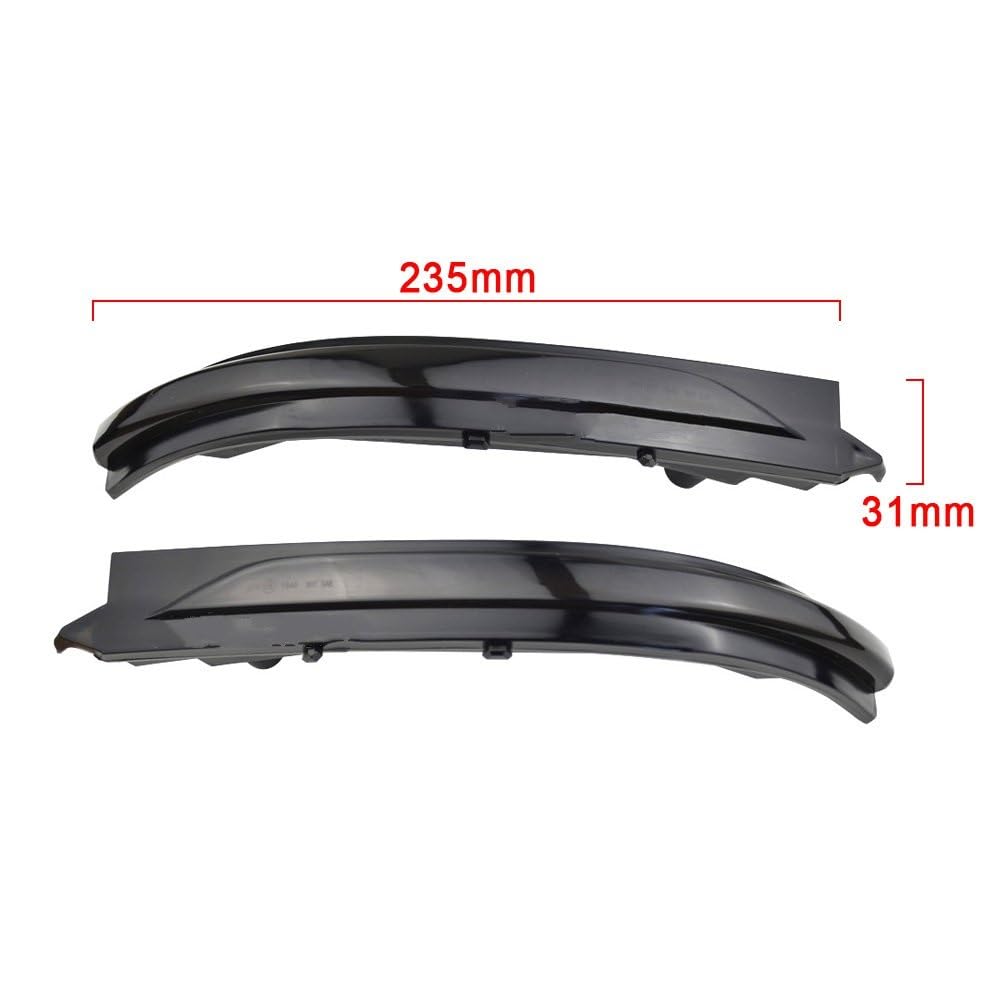 SYLTER Intermitentes AutomóViles para Kia K5 para Optima para MK4 JF 2016-2021 Luz LED Intermitente Dinámica Espejo Lateral Coche Lámpara Intermitente Secuencial Intermitente Espejo Lateral