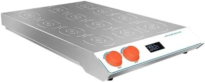 Digital Multi Position Magnetic Stirrer with 12 Mixing Points Speed Range 200-2200rpm Single Station Stirring Volume 1000ml Timer Range 0~9999min Protection Class IP64 Whole Machine Power 40W