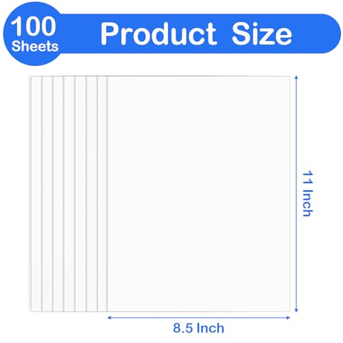 White Cardstock，40 Sheets Heavy Cardstock, 8.5\" x 11\" Thick Printable Cardstock, 75 lb /200gsm Cardstock Paper for Invitations, Business Cards, Postcards, Crafts, Art, Wedding, DIY Cards - Thumbnail 2