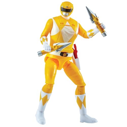 Mighty Morphin Power Rangers: Re-Ignition - Auto-Morphin Yellow Ranger Action Figure by Playmates Toys