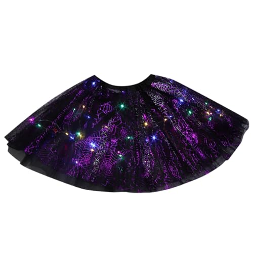 Genérico Falda Ballet Mujer, Falda Mujer Invierno Tutú para NiñA De Halloween Tutú Iluminado para Es Adultas NiñAs TutúS De Baile De Ballet TutúS De Fiesta Elegantes