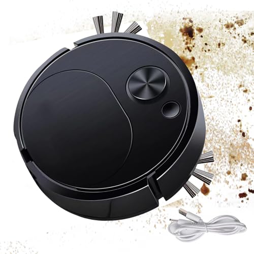 Robot aspirador | Succión ultra fuerte | Control de voz de vacío robótico | Limpieza automática con carga USB Autoo Carpet Boost | Barrido ultrafino para sistema de prevención de obstáculos