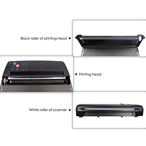 image for TATELF Tattoo Transfer Stencil Machine Thermal Copier Stencil Printer 