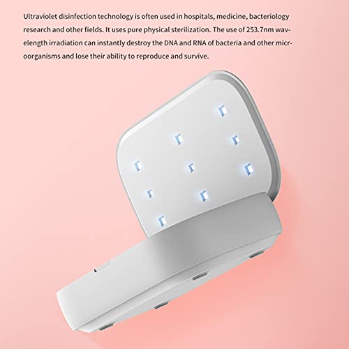LTLGHY UV Desinfektionsgerät Wireless 10W UV-C Sterilisator Sauber Box Mit Aroma Diffusor Tragbar Sterilisationsbox Für… – Bild 5