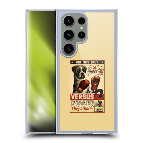 Coque Samsung S24 Ultra MagSafe étui souple gel Galaxy S24 Ultra 5G chien