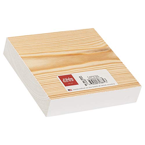 P. Graham Dunn You Are So Loved Floral Wreath Whitewash 5.5 X 5.5 Solid Wood Barnhouse Block Sign #TOP4