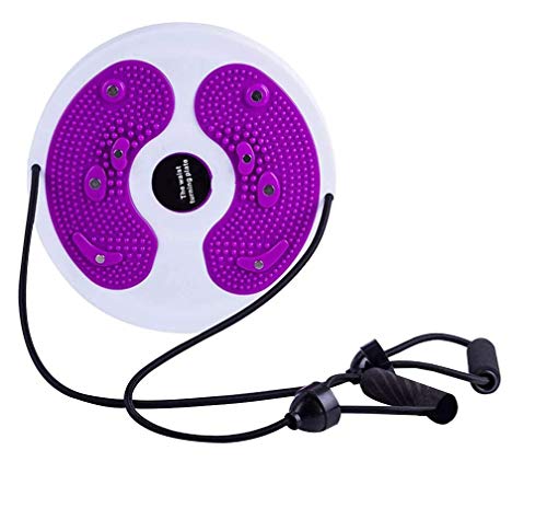 Disco de Torção Cintura Waist Twist Terapia Magnética Roxo + Chaveiro CBRN16099