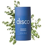 Disco Natural Deodorant - Eucalyptus & Tea Tree Oil | Extra Strength Freshness for Men, Aluminum Free Free with Eucalyptus, Aloe, Tea Tree Oil | Free From Parabens & Sulfates - Vegan Made in the US