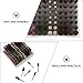 NUOBESTY 100pcs Assorted Abrasive Polishing Grinding Heads Set for Rotary Tools, Deburring and Metal Rust Removal, Small Stone and Wheel Mounted Points for Industrial Polishing and Carving