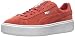 PUMA Women's Suede Platform Core Fashion Sneaker, Barbados Cherry/Barbados, 7.5 M US