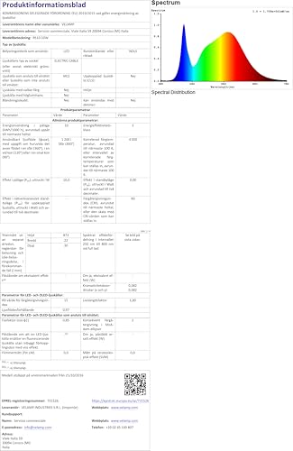 Velamp Plafoniera Rettangolare Excalibur Evo T5 Led 87cm - 18