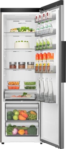 Hisense RL3K370SEIE réfrigérateur Pose libre 372 Acier inoxydable - vue 5