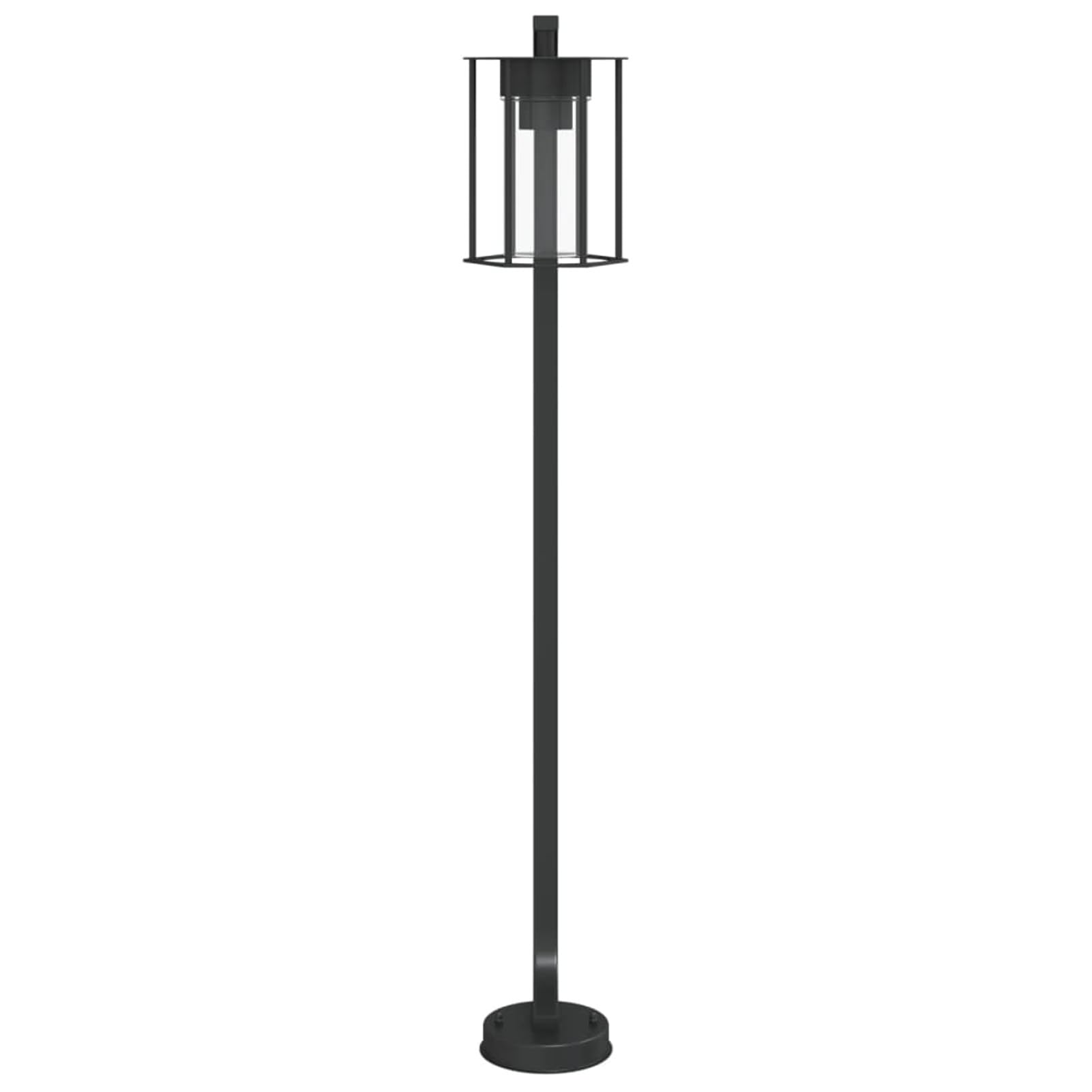 ZEYUAN Lampada da Terra per Esterni Argento 100 cm in Acciaio Inox,Lampade da Terra,Lampada da Terra Moderna,Lampade da Terra per Soggiorno-4006347