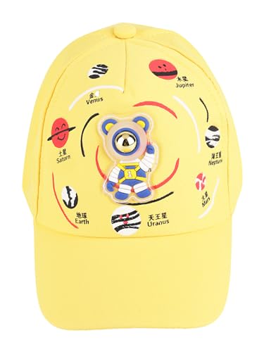 Image of PASSION PETALS Summer Dino Rockstar Baseball Cap for Kids Boys and Girls 2-4Years