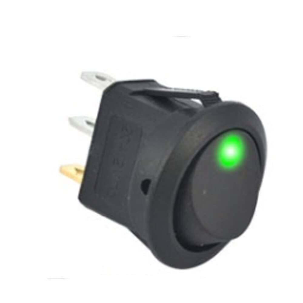 Commutateur 12V LED Rocer 3 broches On-Off interrupteur auto bateau