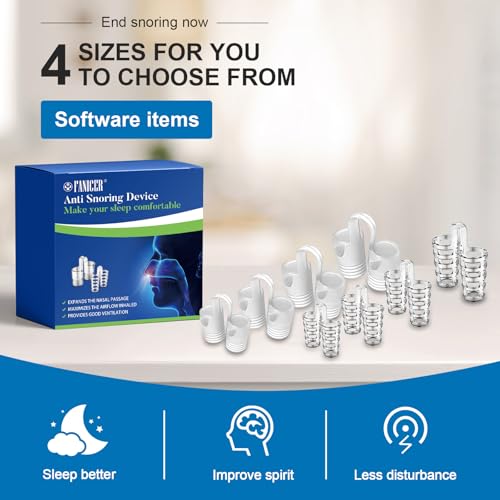 Miniatura 3 de 8 Piezas Dilatador Nasal Silicona, Dispositivos Antironquidos,Reutilizable, Antironquidos Para Dormir, Dilatador Nasal Dispositivos Antironquidos, Mejorar El Sueño