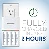 Eneloop Panasonic K-KJ55MBS66A Power Pack; 6AA, 6AAA, and Advanced Battery 3 Hour Quick Charger