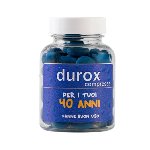 DUROX Compresse Blu 40 Anni – Scherzo Wiagras Goliardico per