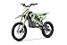Venom 1600W Pro Electric Dirt Bike 48V Lithium Battery | Advanced Speed Governor | Hydraulic Disk Brakes | MID-Size, Green
