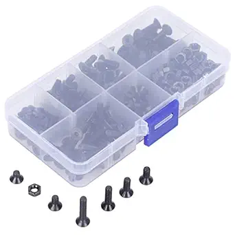 Bolts Assortment, Corrosion Resistance Fixing Component Good Performance Durable Nuts, for Home Office Appliance