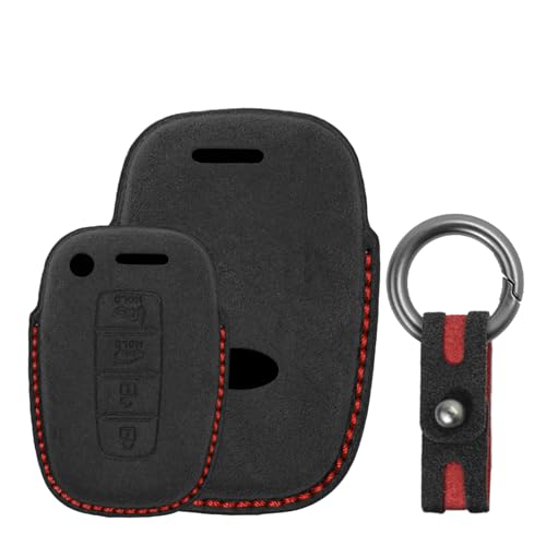 Coque de clé en daim pour Kia Sportage et Hyundai Sonata | Protection chic