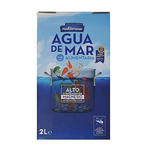 Agua de Mar alimentaria mediterránea 2L