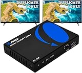 OREI 8K HDMI Splitter 1 in 2 Out, Duplicate/Mirror HDMI Signal UltraHD Supports Upto HDMI 2.1 Splitter 4K@120Hz EDID Management HDCP 2.3 - BK-102