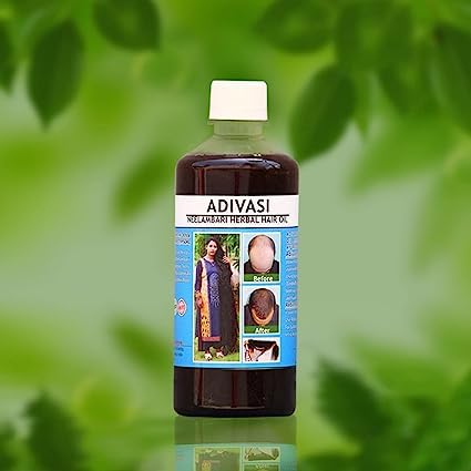 Aceite de hierbas para el cabello, hecho por Pure Adivasi Ayurvedic Herbs