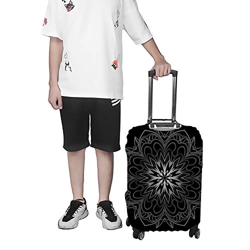 Housse de protection pour bagages lavable en polyester résistant à la poussière