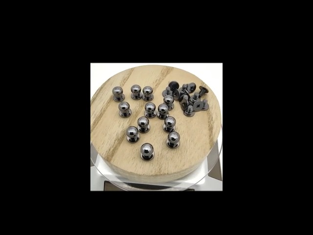 6mm brass studs gunmetal on Amazon Live