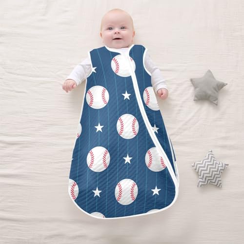 Image of vvfelixl Bright Funny Dinosaurs Baby Sleeping Bag Sleep Sack,Baby Wearable Blanket Sleep Suit for 0-6 Months