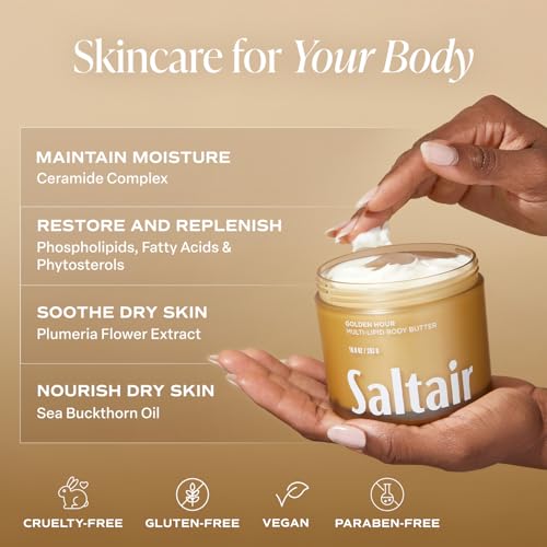 image for Saltair Multi-Lipid Body Butter - Rich, Nourishing Golden Hour Hydrati