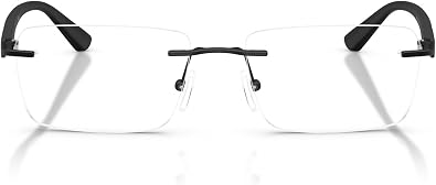 Armani Exchange Mens AX1064 Rectangular Prescription Eyewear Frames